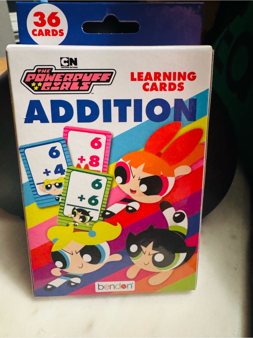 Addition Learning Cards - Colorful